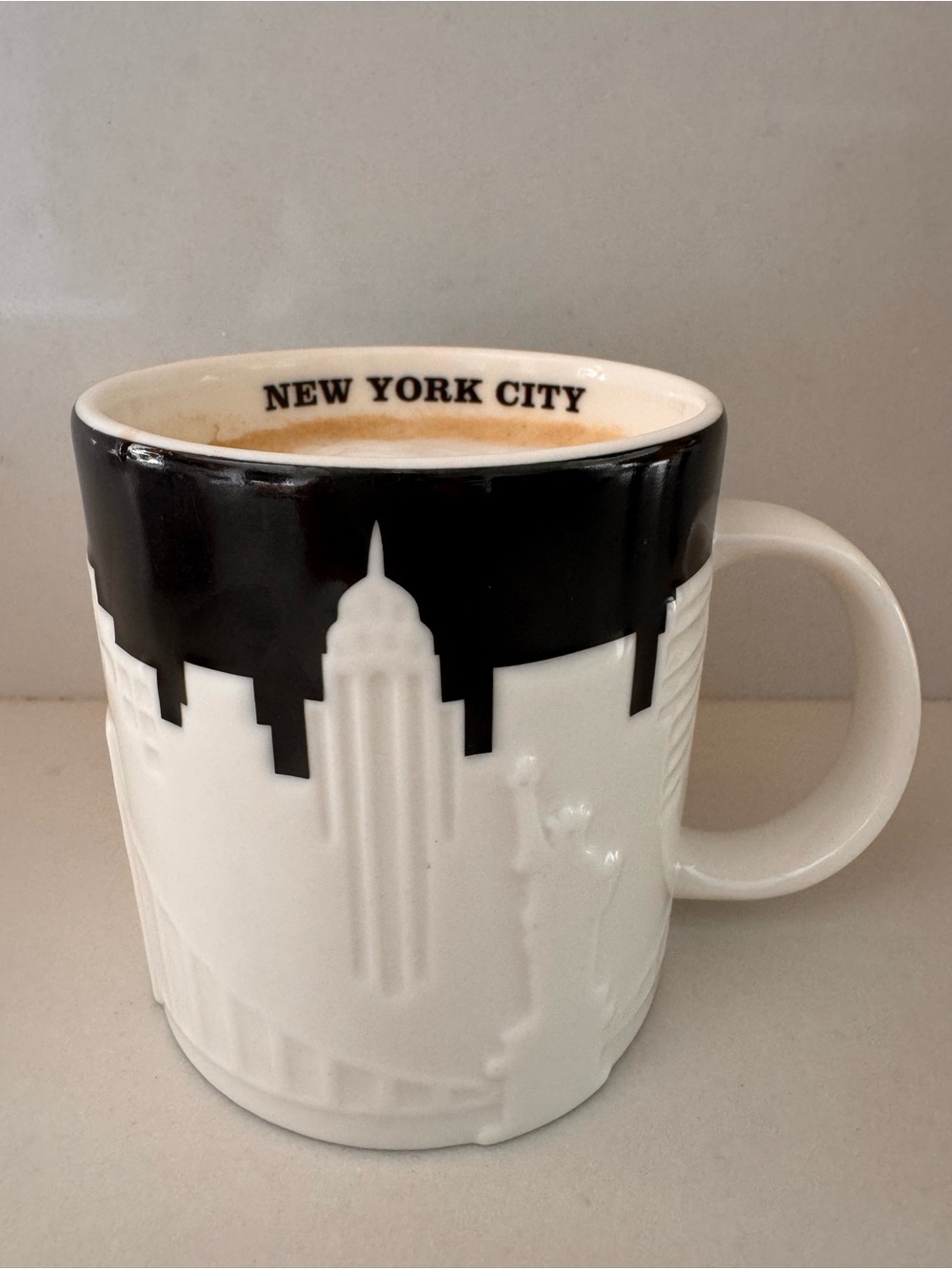 New York City Skyline Starbucks Collectors Mug 2012